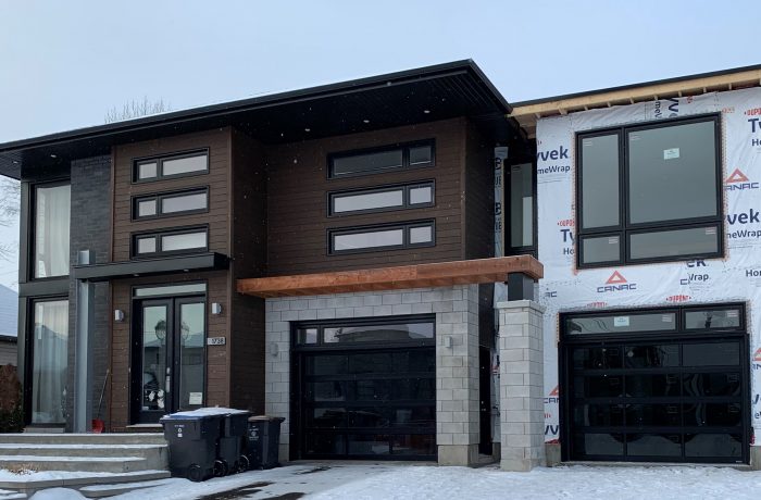 Maison neuve en construction