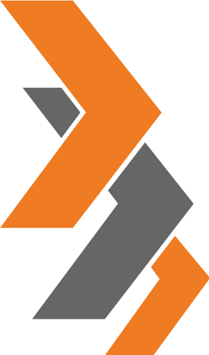 3 flèches-grises et oranges